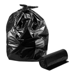 Pekky 3 Gallon Small Drawstring Trash Bags, Clear (120 Counts/3 Rolls)