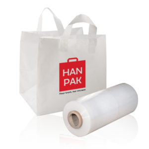 Drawstring garbage bags on roll from Hanpak JSC – HANPAK