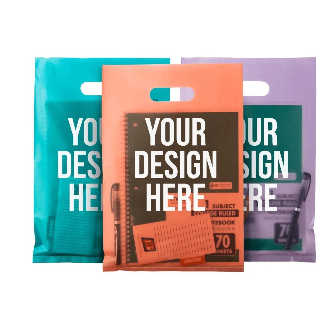 Die cut bag – HANPAK – Customized plastic bag and packaging manufacturer