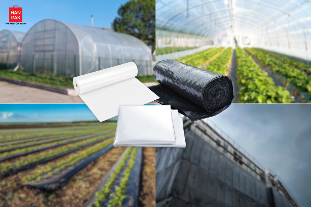 Using Clear or Black Poly Sheeting