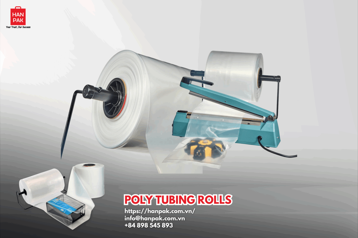 poly tubing rolls