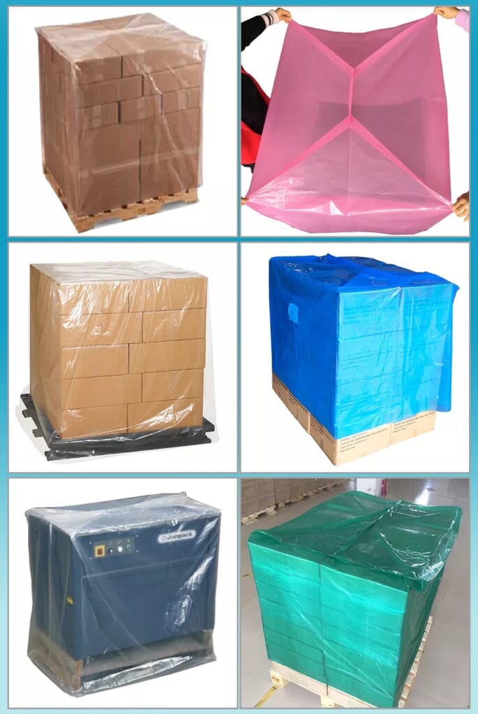 Colorful pallet covers