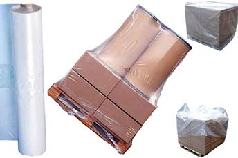 Shrink pallet covers