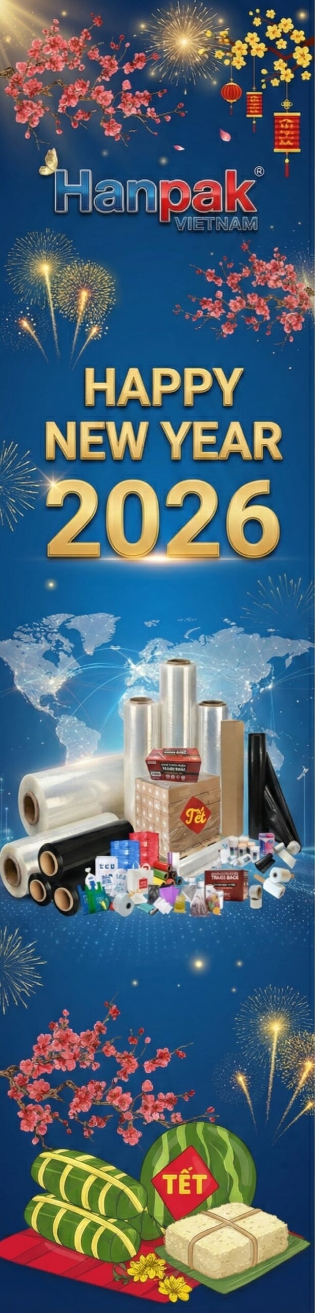 New Year decoration left