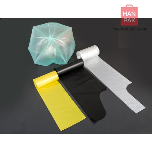 S-Shape Handle Bags on Roll – view 2 by Hanpak